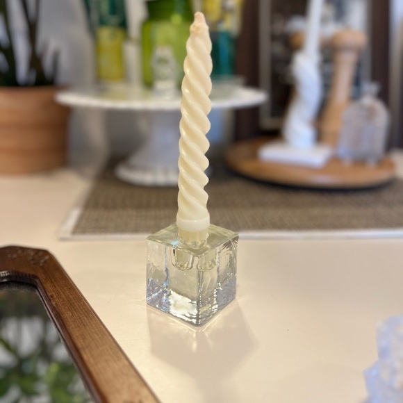 1980s Vintage Postmodern Blenko-Style
Candlestick - Picture 7 of 7